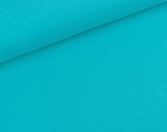 Bio-single-Jersey turquoise uni