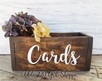 Rustic Wedding Card Box | Wedding Card Holder | Wedding card sign | Wood Card Box | | Rustic wedding card box | wishing well | Money Box