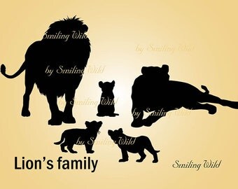 Free Free 106 Silhouette Lion Cub Svg SVG PNG EPS DXF File
