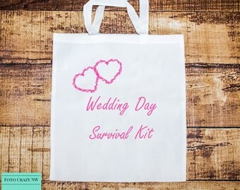 Tote Bag | Shopping Bag | Personalised Bag | Wedding Survival Kit | Wedding Gift | Bridesmaid
