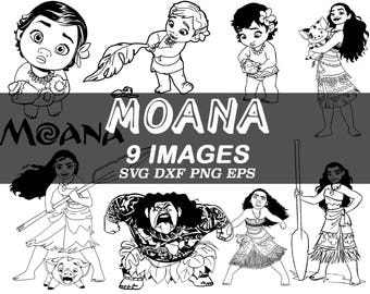 Free Free 262 Vinyl Baby Moana Svg SVG PNG EPS DXF File