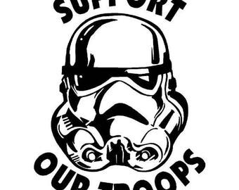 Star Wars car decal