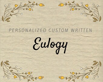 Custom written speeches