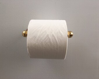Brass Toilet Paper Holder - Handmade