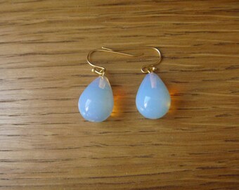 raindrop opalite: Earrings