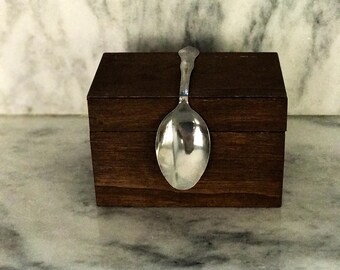 Rustic Shabby Chic Recipe Box