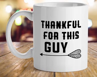 Thankful For This Guy awesome creative innovative inspire thought cool fun Inspirational Humor Office Gift Coffee Cup Mug