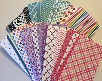 Handmade Travelers Notebook Folders, TN Folders, Fauxdori Folders, Handmade Folders