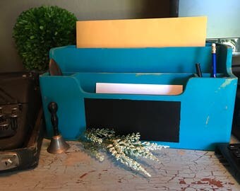 Vintage desk organizer