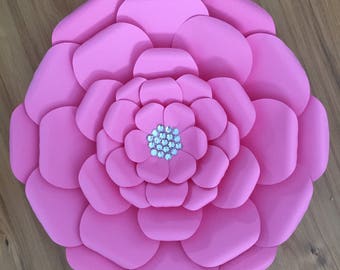 Large Flower Template / Paper Flowers Template