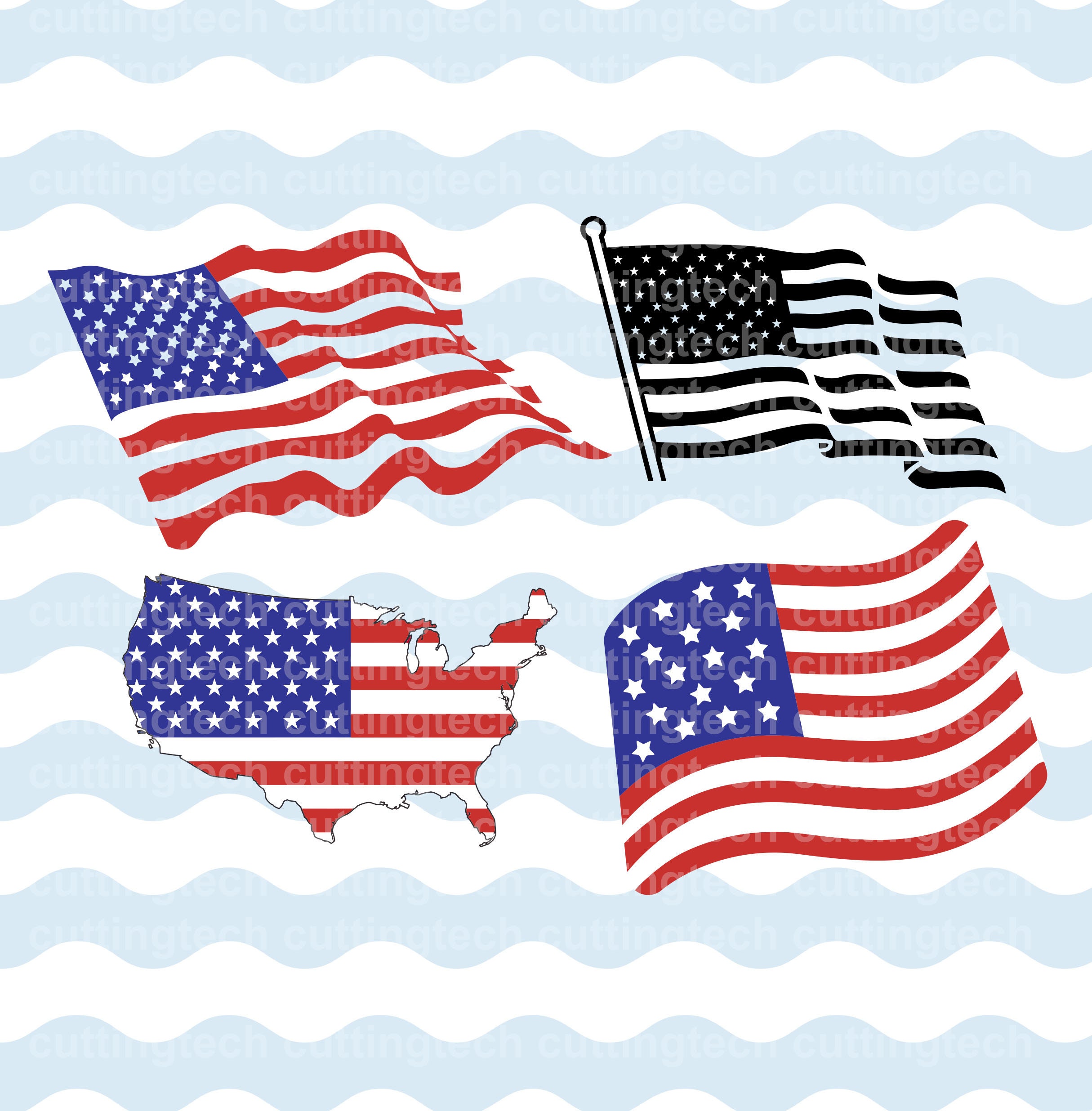 Download American Flag Flags SVG digital logo, EPS, CDR, PnG, JpG ...