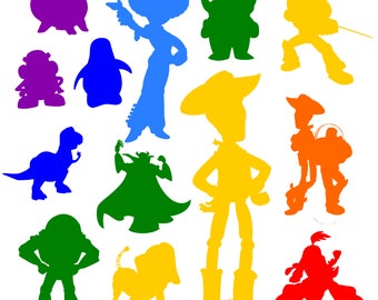 Toy Story svg Disney svg SVG files for Cricut SVG files for Silhouette Toy Story vector files svg dxf eps png