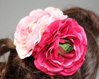 Vintage inspired rockabilly hair flower/Hairflower "Lianne"