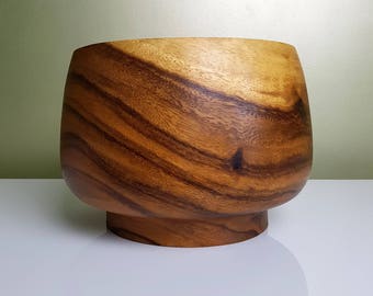 Scandinavian teak fruit bowl