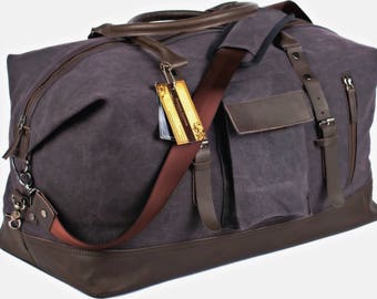 Leather duffle bag, duffle bag, leather bag, canvas duffle bag, mens duffle bag, large duffle bag, womens duffle bag, carry on bag, duffel