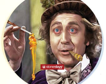 Willy Wonka Dab Mat. Willy Wonka Glass Mat. Dab Mat. Glass Mat. Willy Wonka. Marijuana Mouse Pad. Mouse Pad. Weed Mouse Pad. Concentrates.