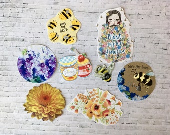 Save the bees sticker pack