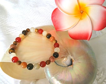 Beautiful bracelets for women or mixed mala style!