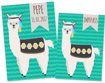 U magazine cover sleeve Llama Alpaca / / name