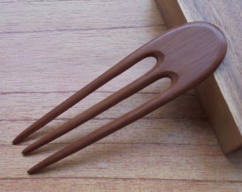 3 Prongs Wooden Hair Sticks, Hair Pin, Hair Fork, Hair Accessories HS114