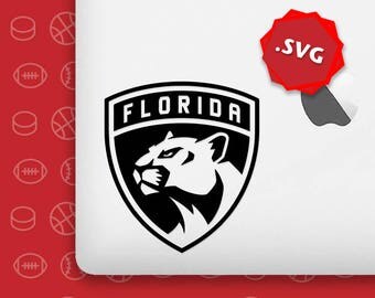 florida panthers svg, florida panthers dxf, panthers logo vector, panthers hockey logo, florida panthers cut, panthers hockey ice