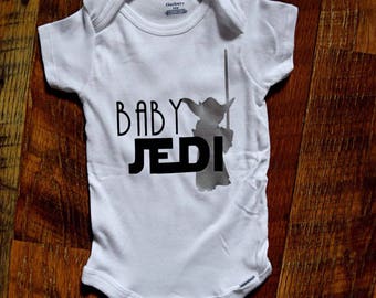 Baby Jedi baby onesie - Star Wars baby onesie - Star Wars onesie