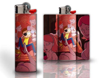 Evil Morty Rick and Morty Lighter