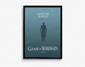 Game of thrones poster | Etsy