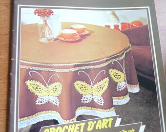 vintage french magazine crochet n. 42 - 1982