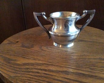 Poole Silver Company Sugar Bowl - Silver Plate