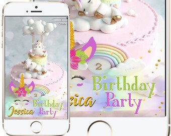 Unicorn Snapchat GeoFilter, Custom Snapchat Filter,Unicorn Party Geofilter, unicorn Snapchat Filter, unicorn party