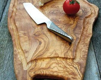 Olive Wood Cutting Board 100% Natural Hand Made