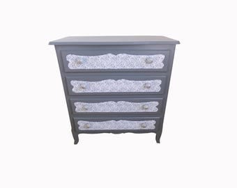 Dresser redesigned four lace