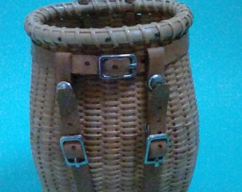 Mini Berkshire Backpack / Business Card Holder / Hand crafted