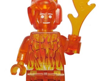 human torch lego