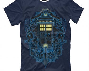 Doctor Who Shirt Doctor Who Tshirt Tardis Shirt Dr Who