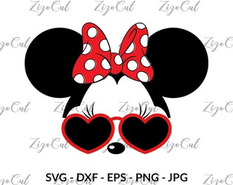 Minnie mouse svg | Etsy