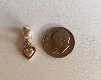 Pandora Charm-Sterling Silver Charms-Heart Charm