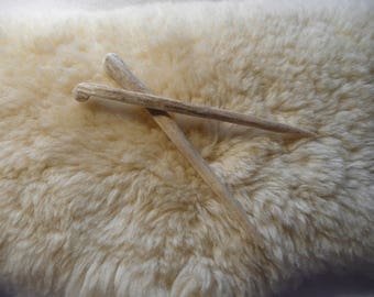 Deer Antler Hair Sticks Picks Forks Comb 1 Pair #14