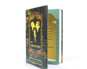 The Great Gatsby by F. Scott Fitzgerald - Hollow Book Safe Secret Storage