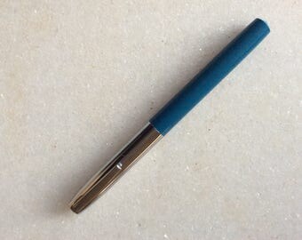 Beautiful Vintage Sheaffer Blue Fountain Pen Cartridge Type