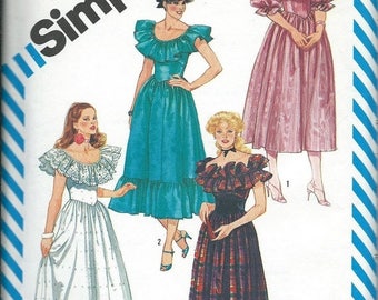 VTG Simplicity 9562 Misses Sundress Pattern Two Lengths Half