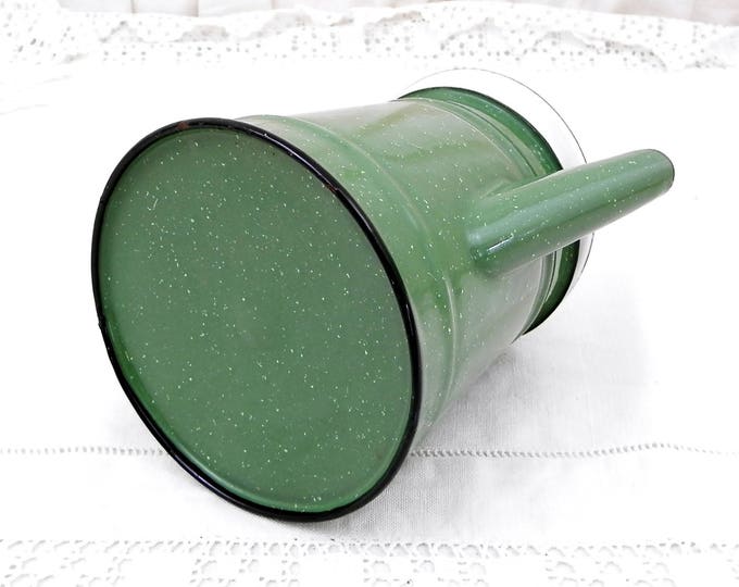 Small Vintage Excellent Condition Green Speckled Enamelware Coffee Pot, French Child's Toy Cafetiere, Country Cottage Kitchen Enamel Decor, Small Vintage Excellent Condition Green Speckled Enamelware Coffee Pot, French Child's Toy Cafetiere, Country Cottage Kitchen Enamel Decor,