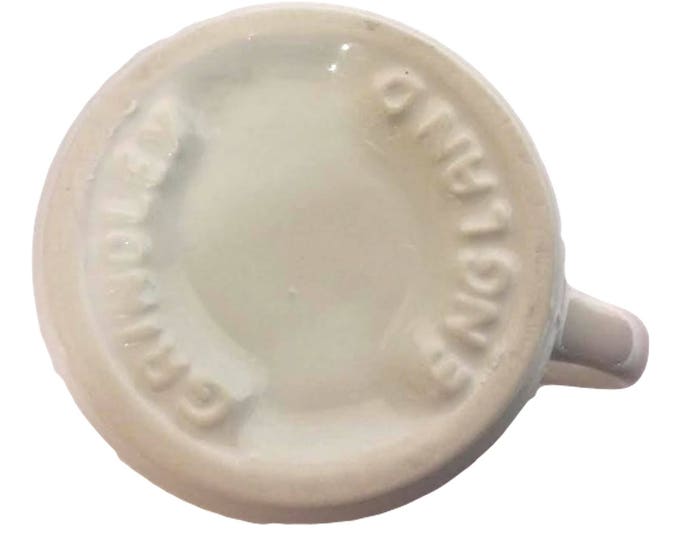 Retro Mug, Bruce With A Capital B, Grindley Unique Coffee Mug For Man, Personalized Ceramic Mug Gift For Him, England