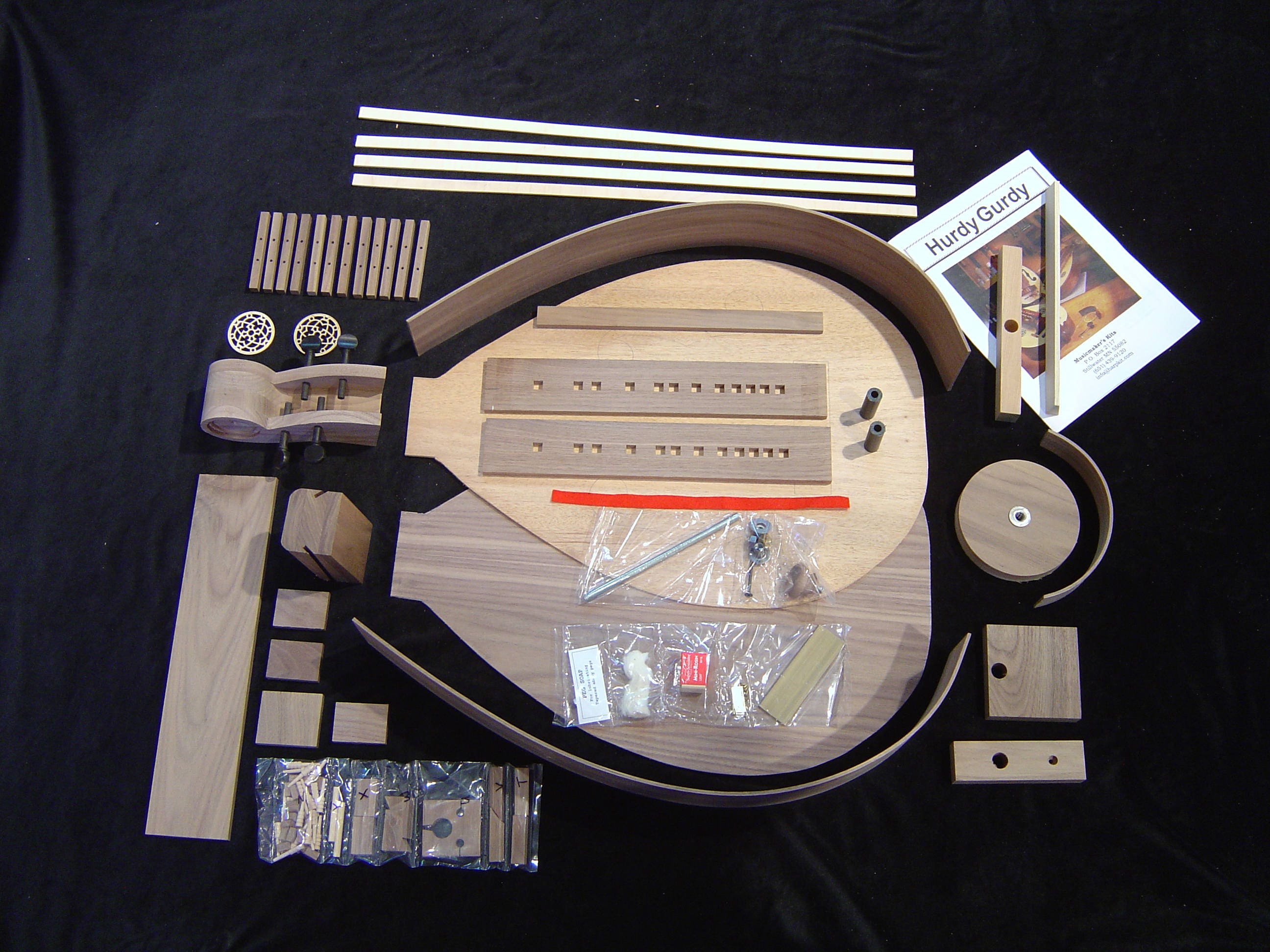 Hurdy Gurdy DIY Kit