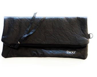 Foldover Leather Clutch ** Sale **