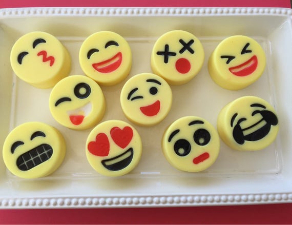 Emoji Soap Emoticon Soap Emoji Party Favor Smiley Face