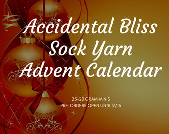 2017 Sock Yarn Advent Calendar