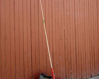 Fishing Pole; Vintage Children's Wooden Handled Fishing Pole