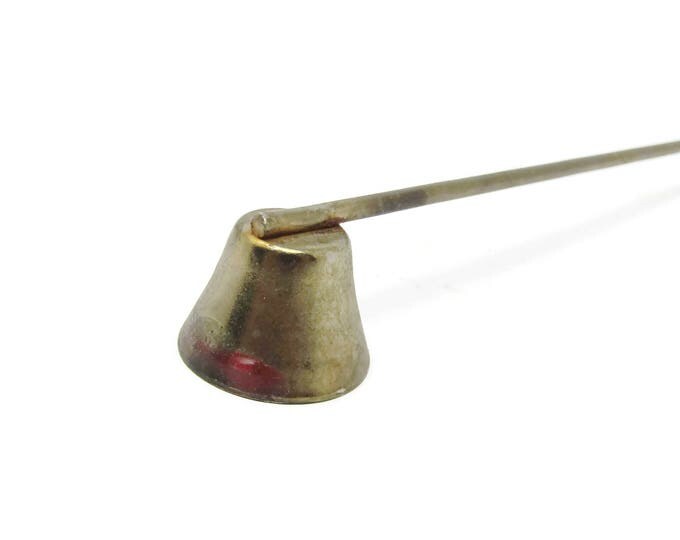 Vintage Long Handled Candle Snuffer - Brass Bell Shaped Candle Douter - Brass Bell Candle Snuffer - Brass Snuffer - Brass Candle Snuffer Mom